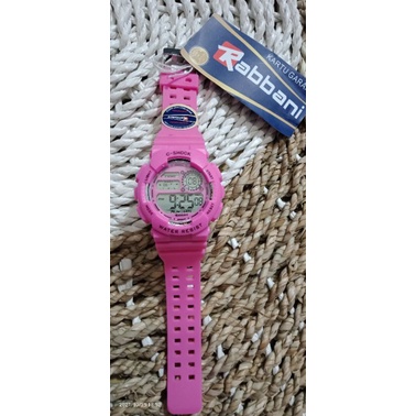 Jam tangan digital sport islami Rabbani