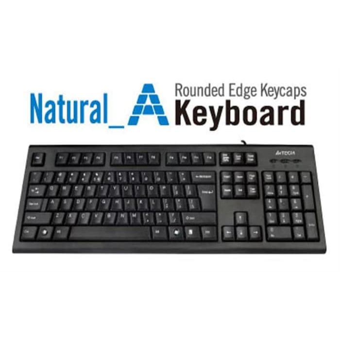 Keyboard Office A4Tech KRS-85 USB / PS2
