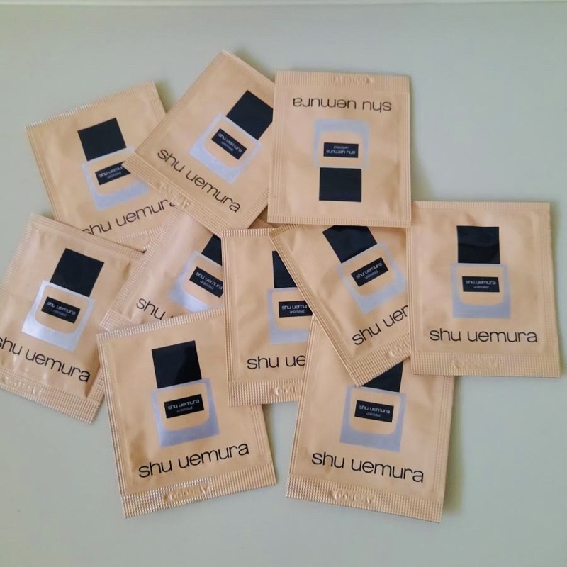 Shu Uemura unlimited foundation sample sachet 1ml