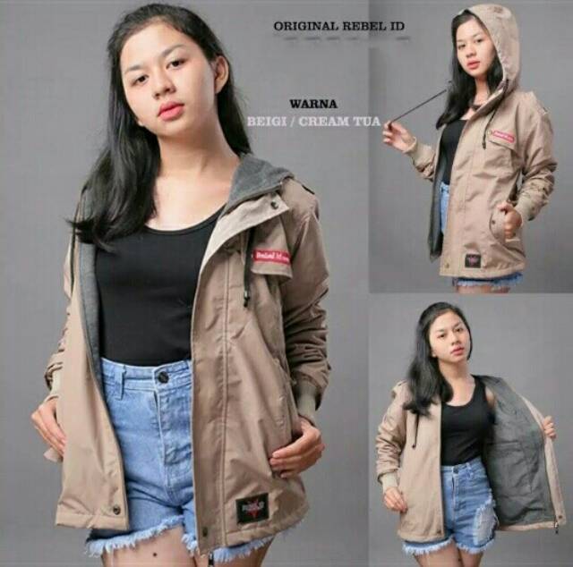 Jaket Parka Wanita Rebel ID