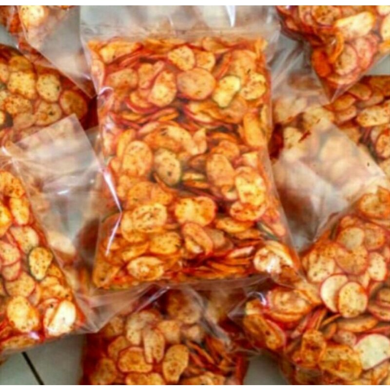 

Seblak kering pedas 250 grm / krupuk seblak kencur pedasnya bikin nagih