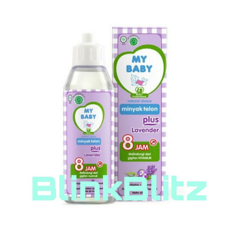 My Baby Minyak Plus Telon Lavender 90 ml Mybaby Bayi