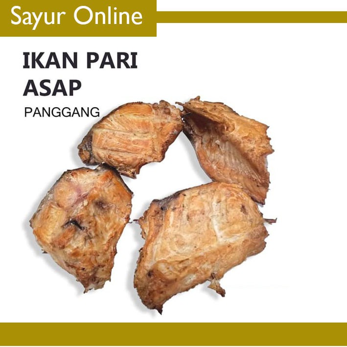 

IKAN PARI ASAP / PARI PANGGANG [100g]