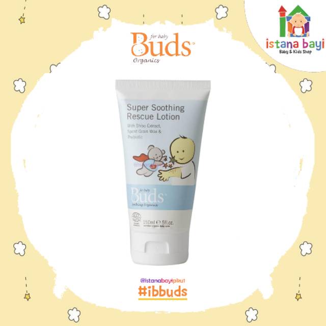 Buds Super Soothing Rescue Lotion 150ml/Lotion kulit bayi sensitif