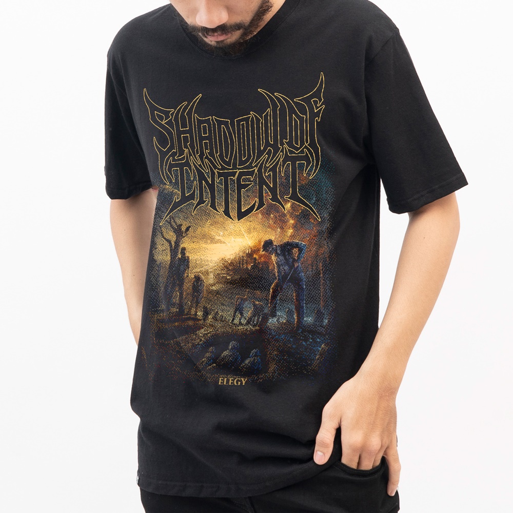 Kaos Band SHADOW OF INTENT "elegy" T-shirt Baju Merchandise By Jamstick