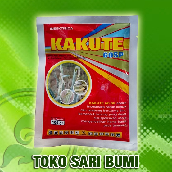 KAKUTE 60 SP Insektisida berbahan aktif Metomil 60 %