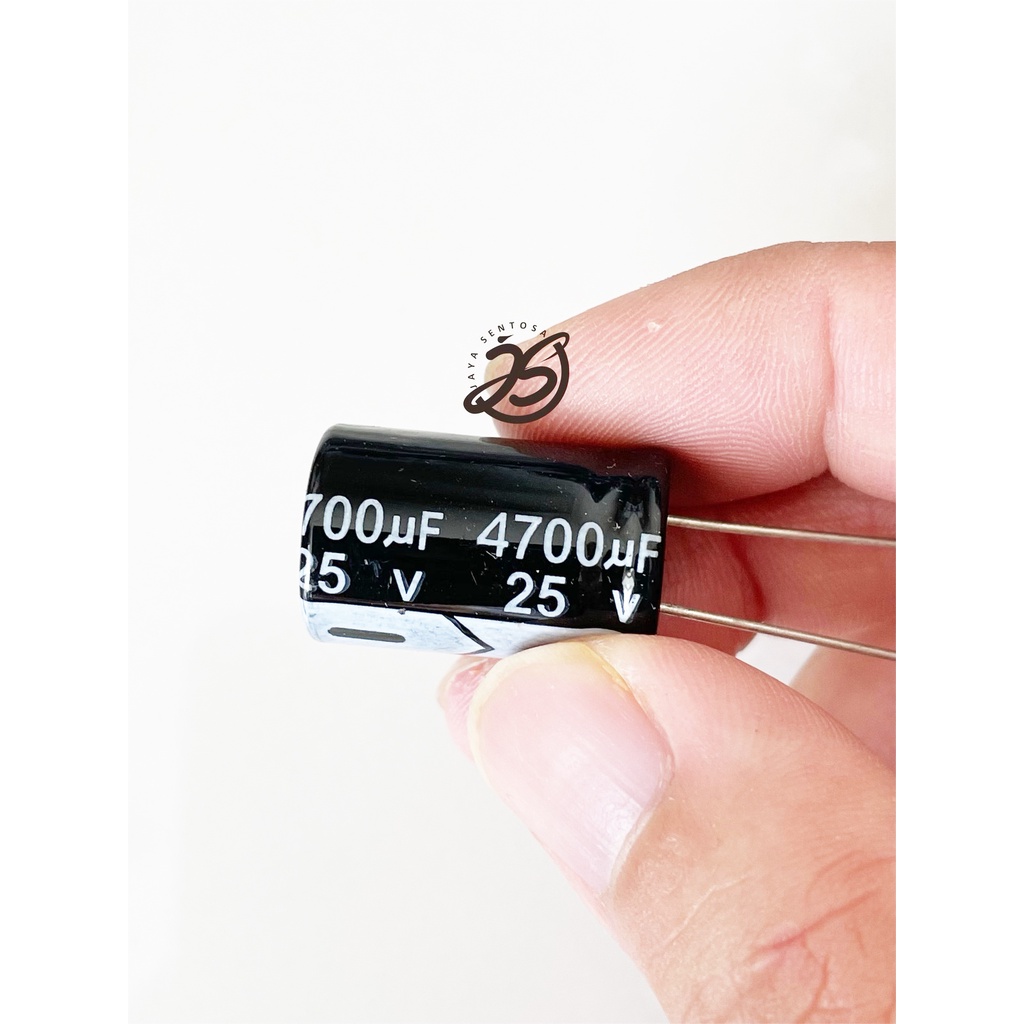 ELCO 4700UF 25V (1 BUAH) KAPASITOR CAPACITOR ELCO KAPASITOR ELKO KAPASITOR 4700 UF 25 V