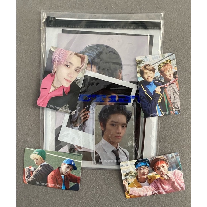 pc sticker mfal noren chenji markhyuck photopack sg21 taeyong pc kihno arrival hendery