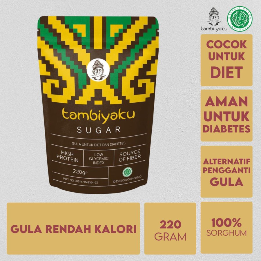 

Gula Sorgum Tambiyaku 220gr