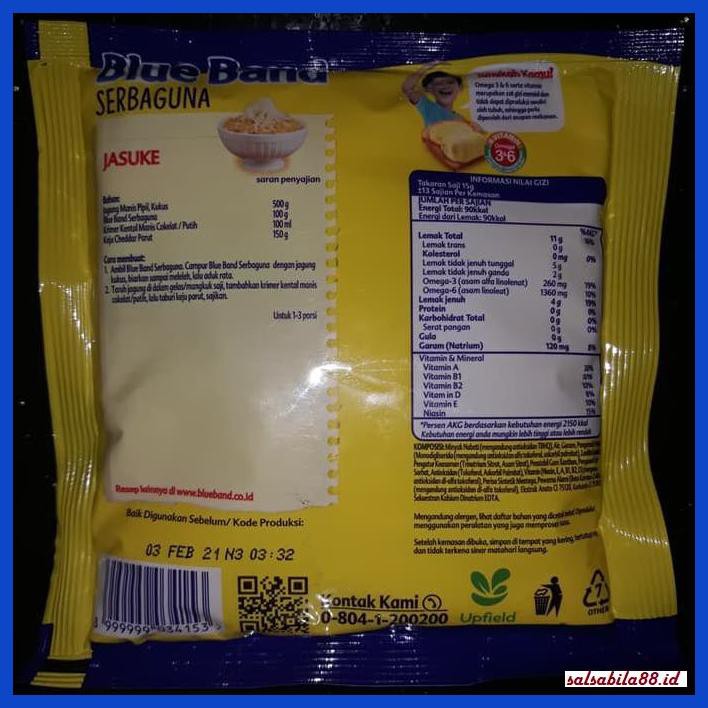 

Rettubagetnem- Blue Band 200 Gram -Asli-Slii.