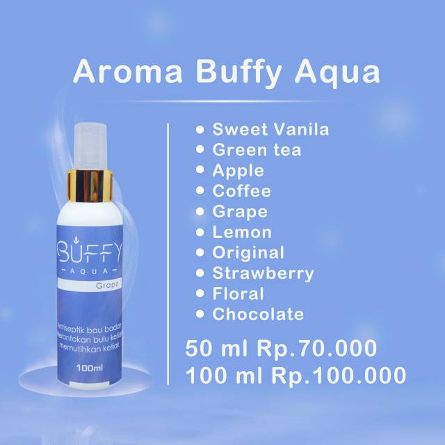 Buffy aqua spray