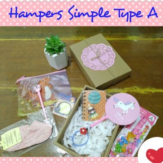 

Hampers/ kado/ parcel/ bingkisan anak perempuan