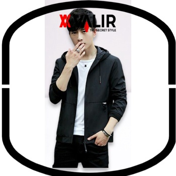 jaket pria terbaru model korea bts style 2021 distro jazz valir hatsymura-xxl