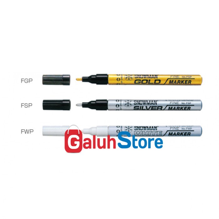 

Limited Snowman Spidol Pemanent Kecil Sp-12 Trendi