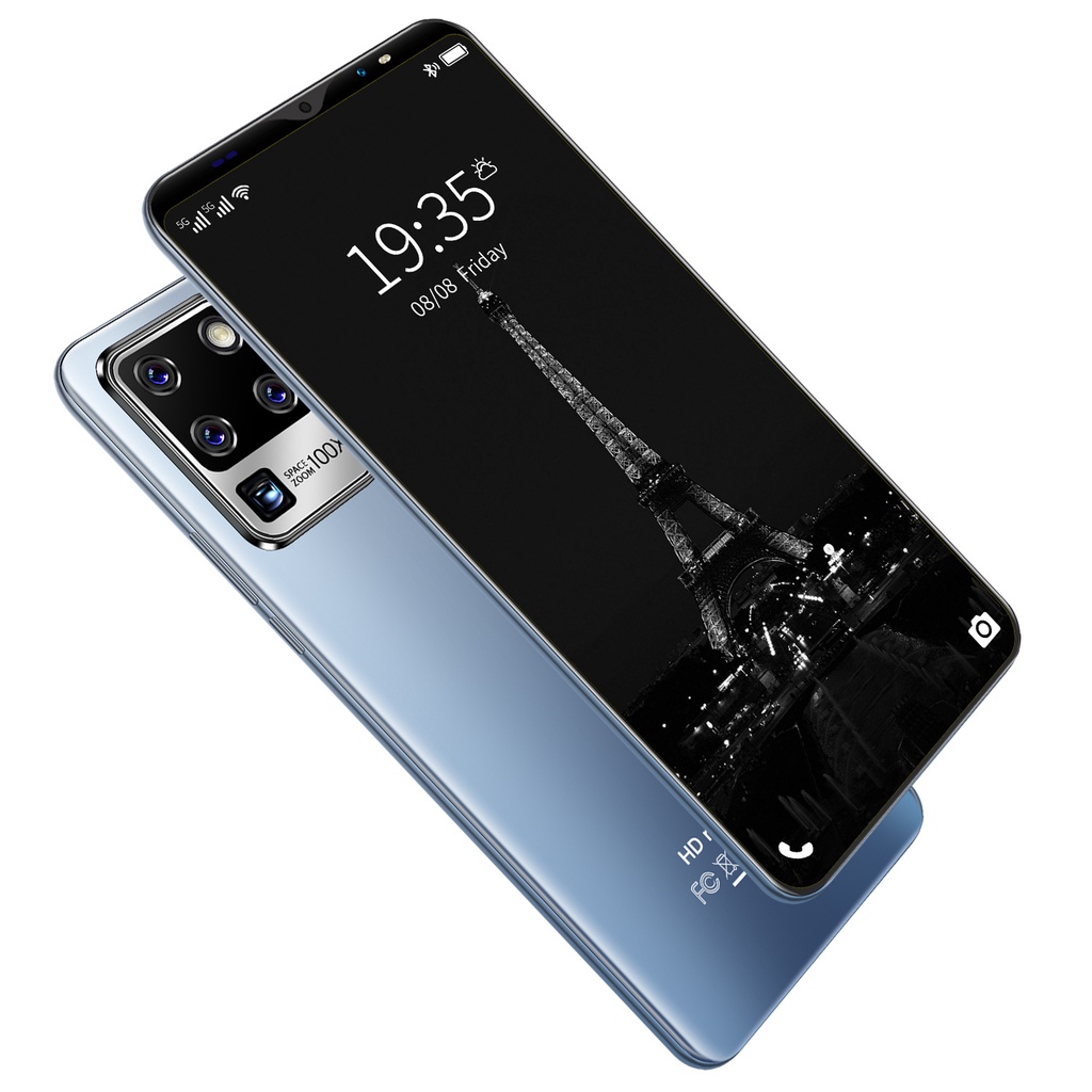 【Terbaru 2021 hp murah promo】Galaxy S30U Plus 6.1inch RAM 8GB ROM 128GB Android 10.0 hp Fingerprint Garansi Resmi Gratis Ongkir COD ready！-Blue