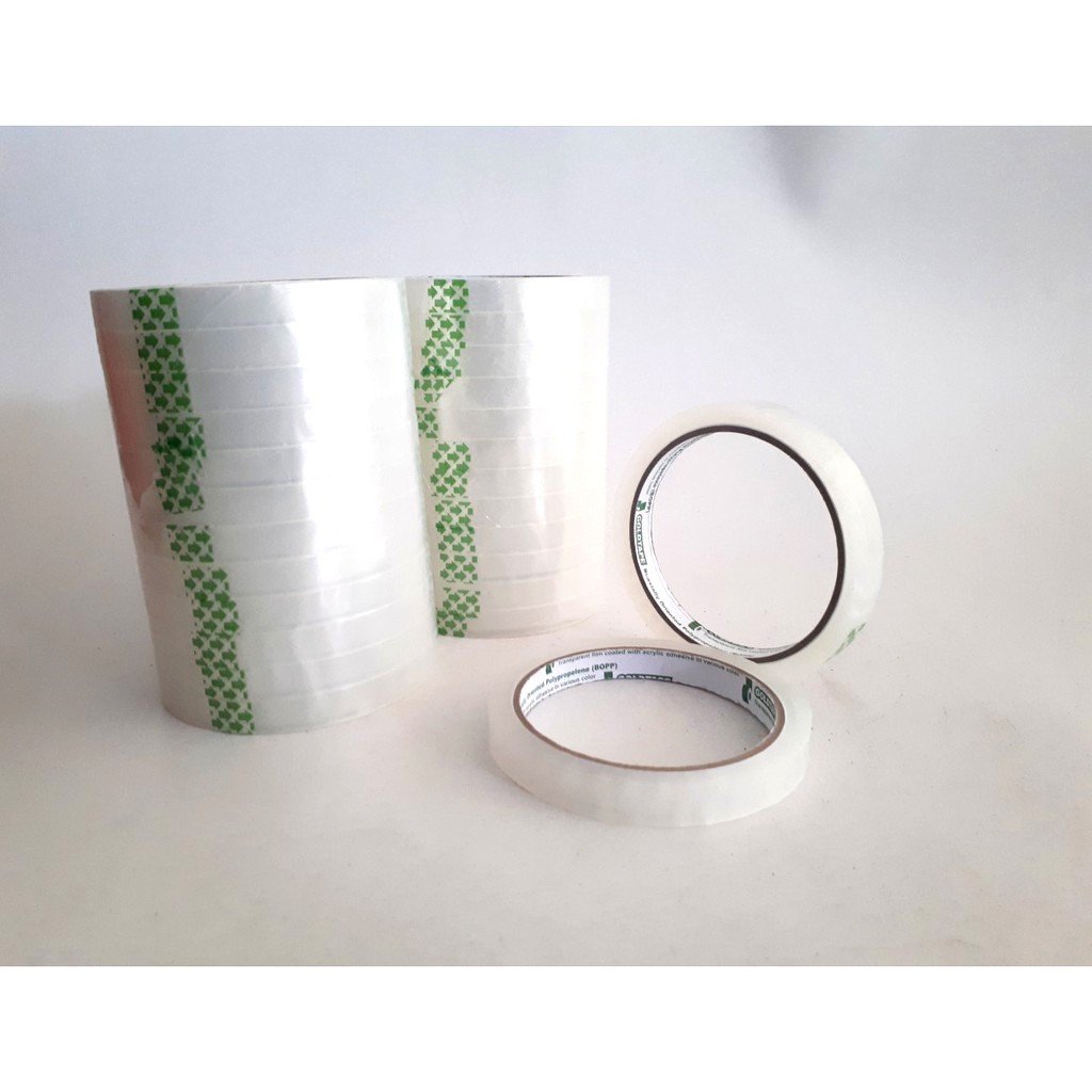 

Isolasi 1/2 inch / 12 mm Bening Gold Tape