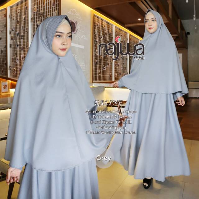 GAMIS RALINE by najwa hijab