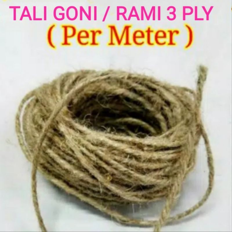 

tali goni / rami 3 ply
