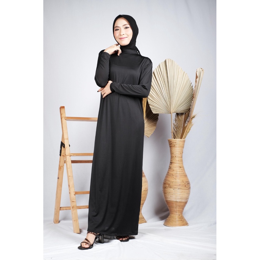 Baju Gamis Premium/ Daleman Baju Gamis Dres Panjang Polos long dress