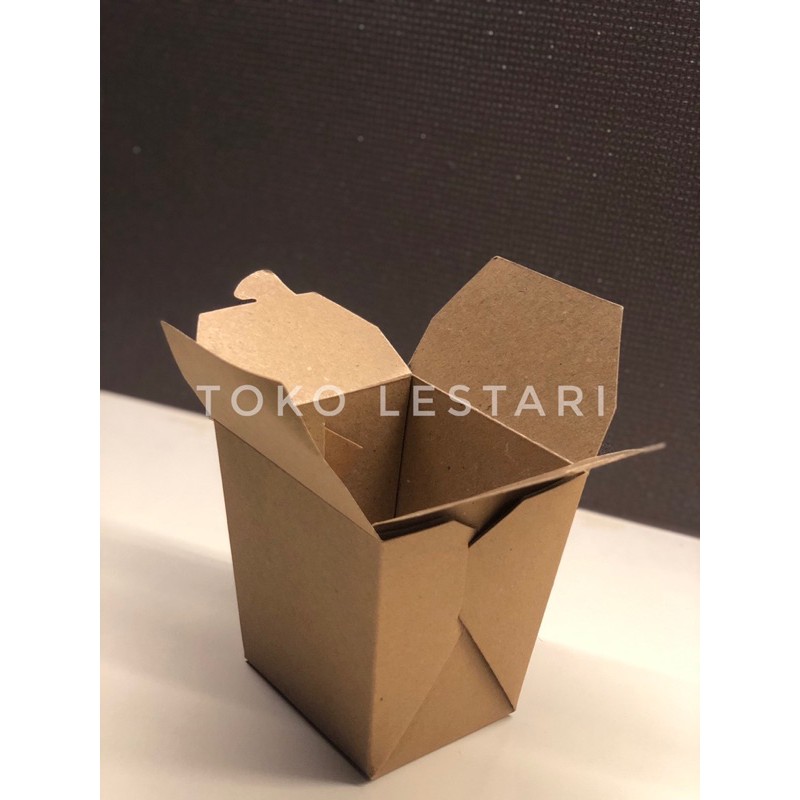 Box Kraft Ricebox / Foodpail size L