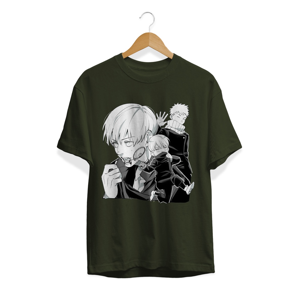 T-SHIRT BAJU ANIME SERIES INUMAKI TOGE READY FOR FIGHT JAPAN