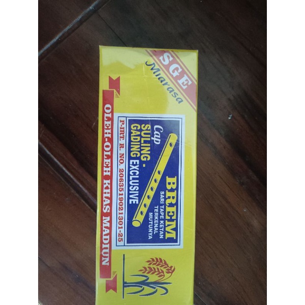 

BREM MADIUN 5 BATANG SULING GADING ORIGINALBREM JUMBO ASLI MADIUN CAP SULING GADING ISI 5 PCSBREM MADIUN CAP SULING GADING ASLI-