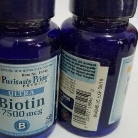 ➨ Biotin 7500 mcg (50) ➣