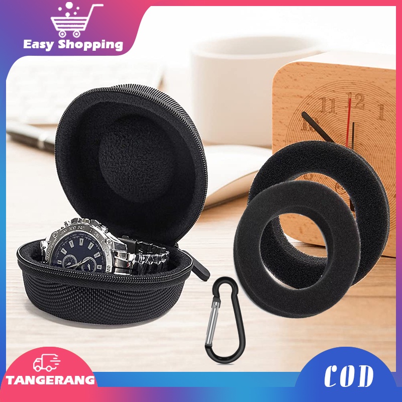 Tas Penyimpanan Jam Tangan Portable Tempat Jam Tangan Anti Air Kotak Jam Tangan Wrist Watch Storage Pouch