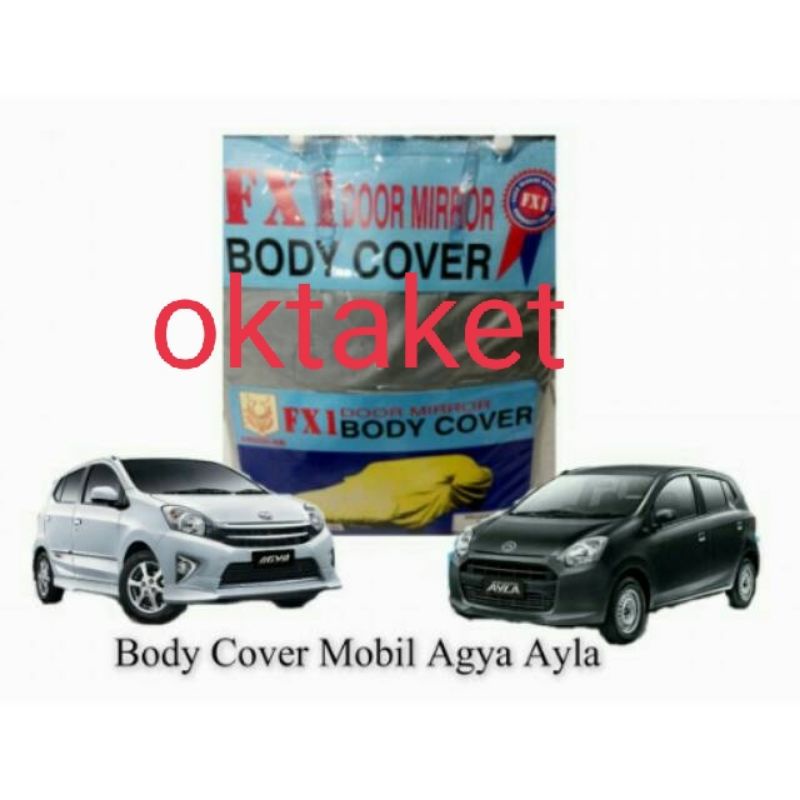 body cover sarung mobil Agya Ayla