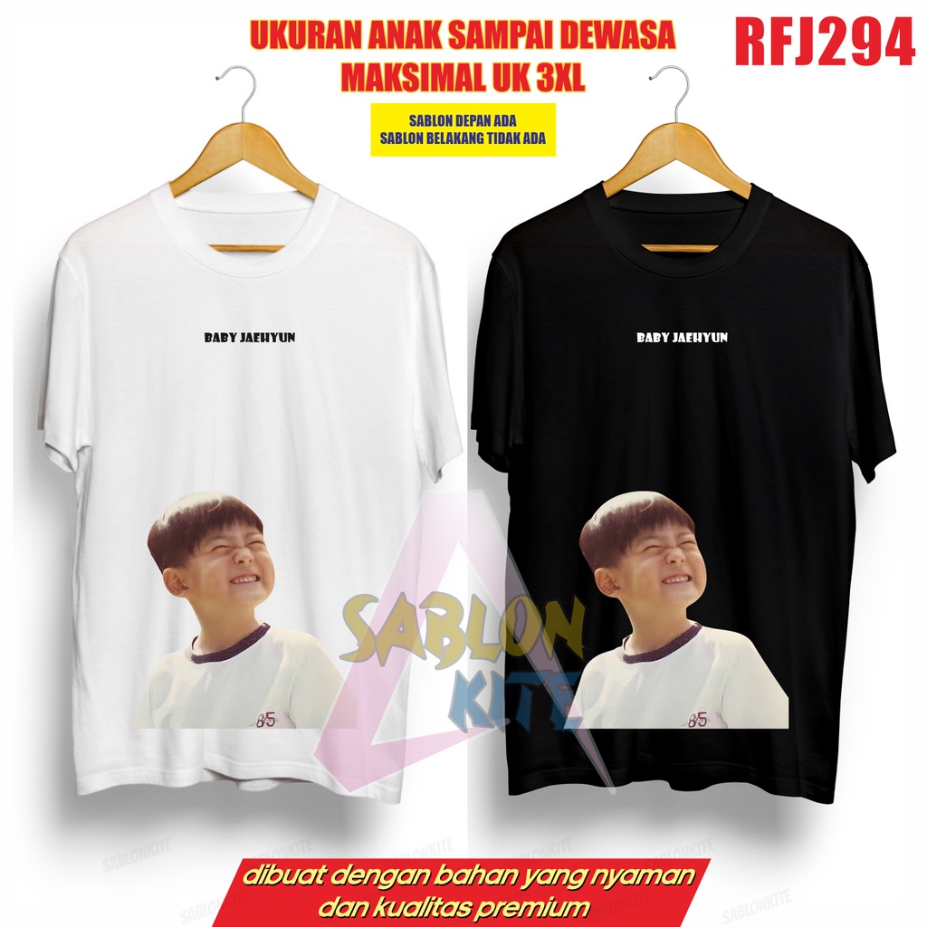 MURAH!!! KAOS BABY JENO JUNGWOO JAEHYUN TAEYONG MARK CHENLE RFJ294 UP TO 3XL