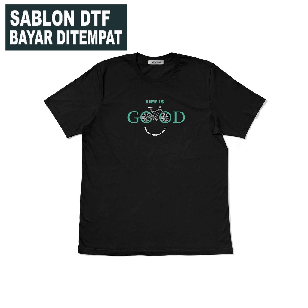 (COD) KAOS DISTRO TERLARIS/ Kaos Life is Good