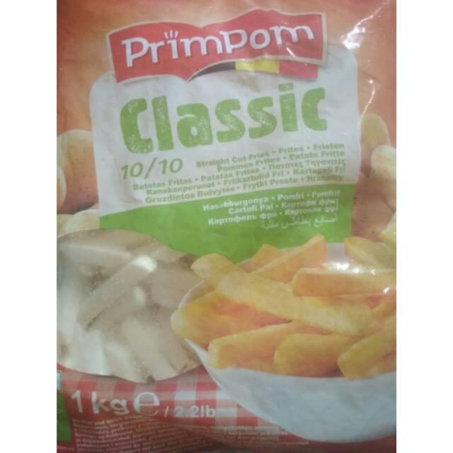

Primpom straight cut kentang goreng French Fries