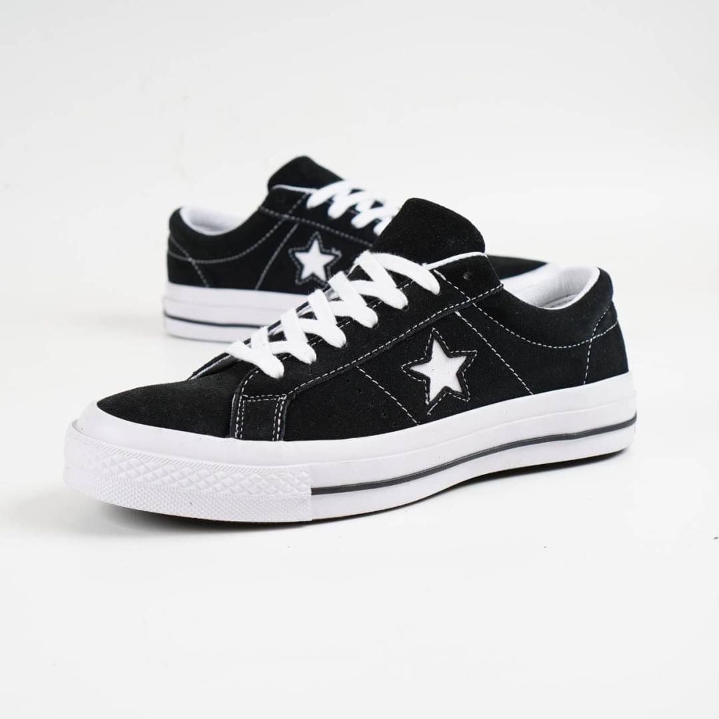 Converse One Star Ox Black White