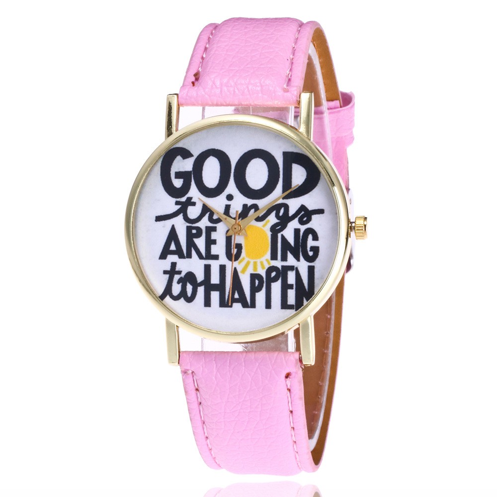 jam tangan good things are going to happen watch (1J1) JWA022