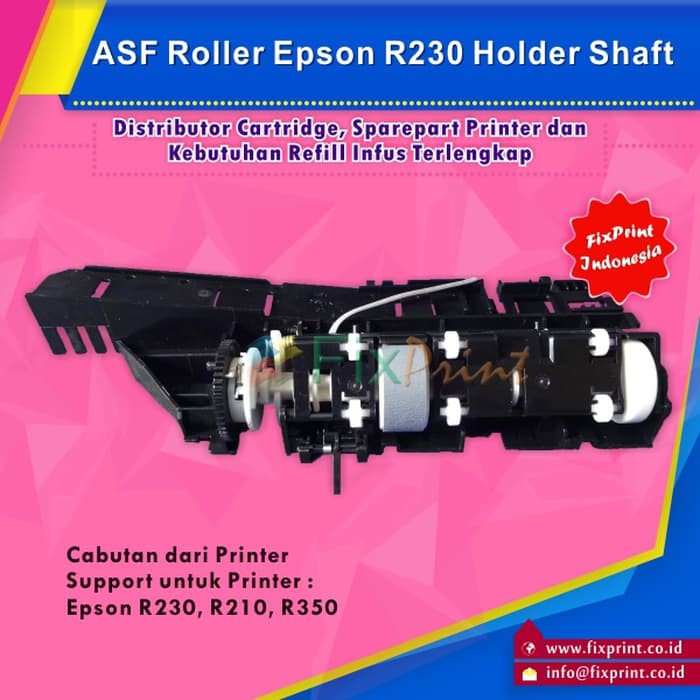 Holder Shaft ASF Roller Penarik Kertas Epson R230 Atas (NEW) FPS2333