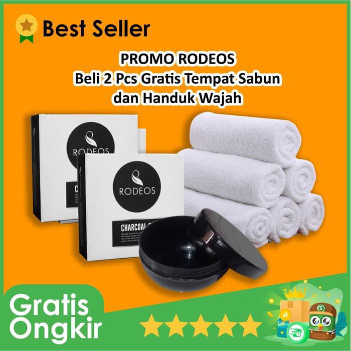 Sabun Rodeos Charcoal Soap Original Rodeosmen