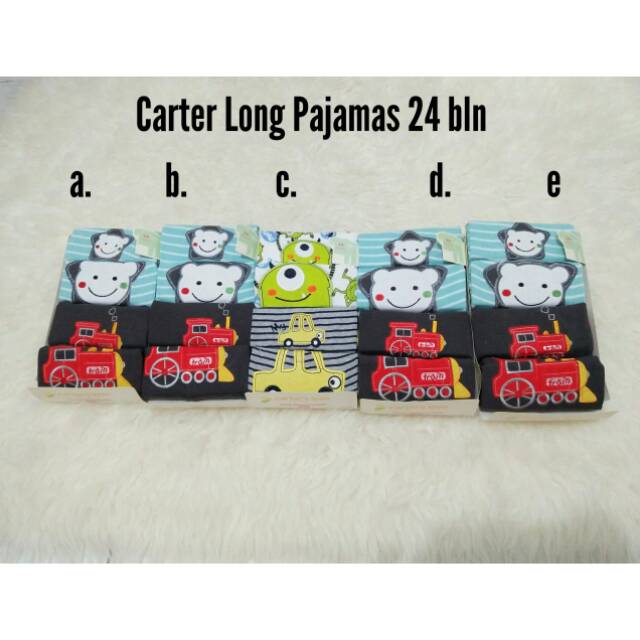 Long Pajamas 2in1/ setelan baju bayi/ piyama bayi