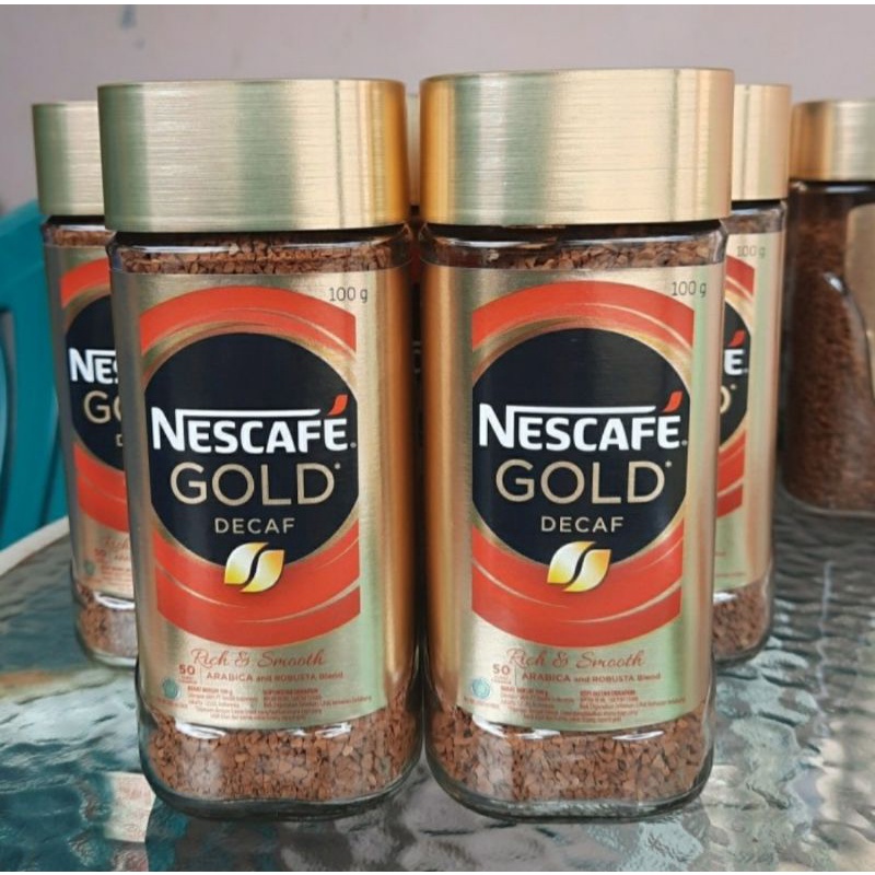 

Kopi nescafe gold decaf 100 gr