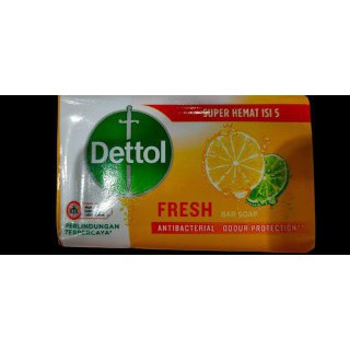 Dettol Sabun Batang Anti Bakteri Fresh 100 gr/ Pcs