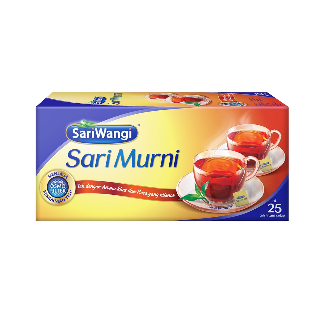 

TEH SARIWANGI SARI MURNI ISI 25 PCS