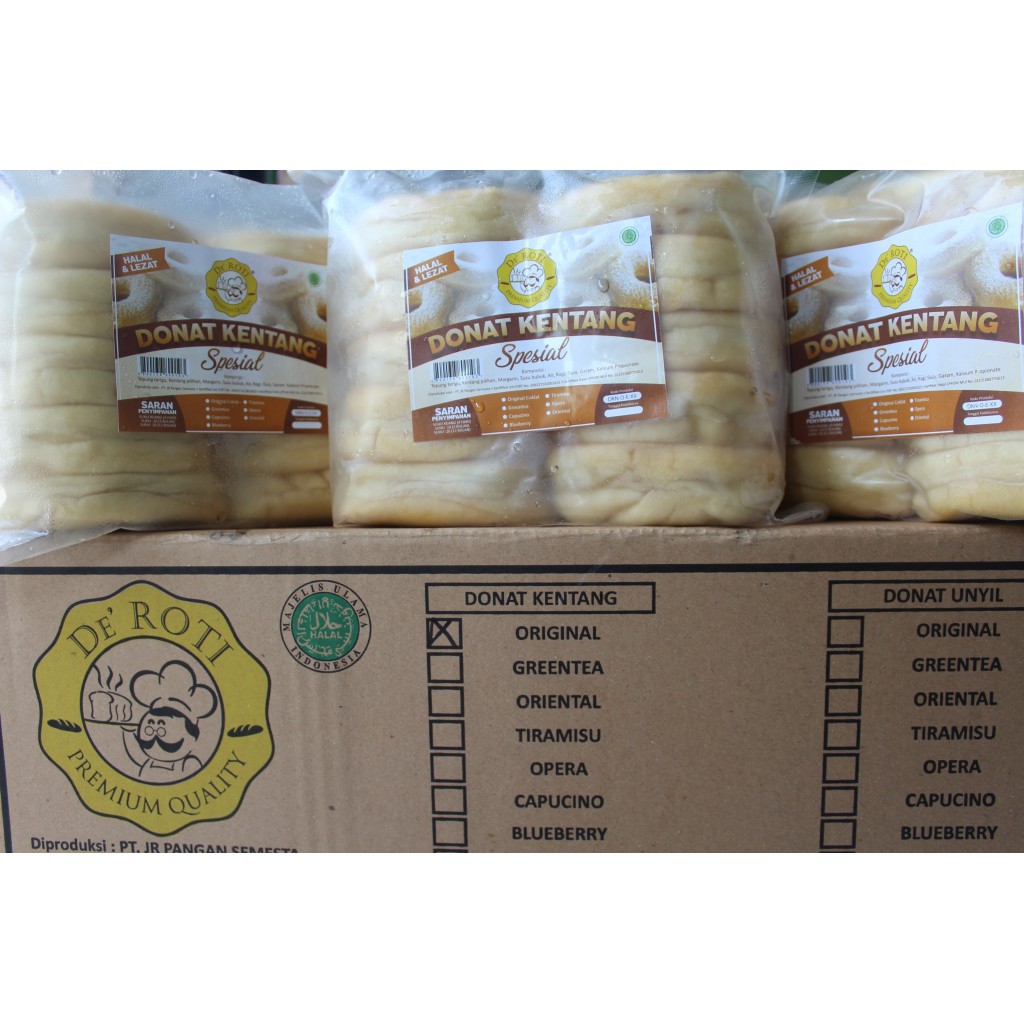 

Donat Kentang Spesial De'Roti 10pcs Premium Quality