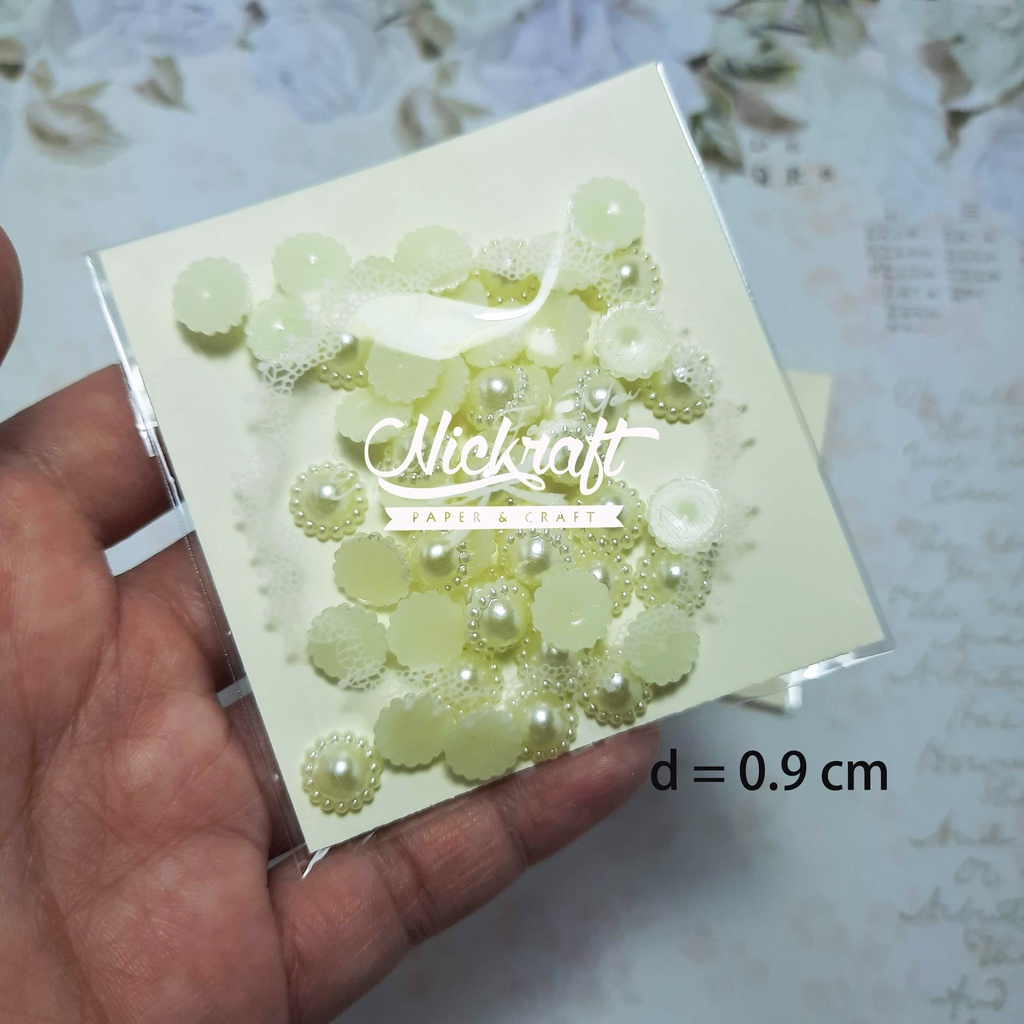 

MOTE MANIK PEARL MUTIARA PUTIK BUNGA KECIL