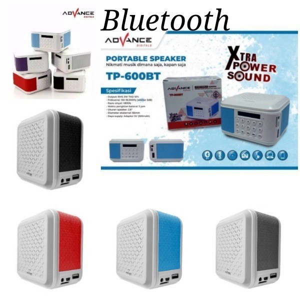 Advance TP-600BT Speaker Portable Xtra Power Sound
