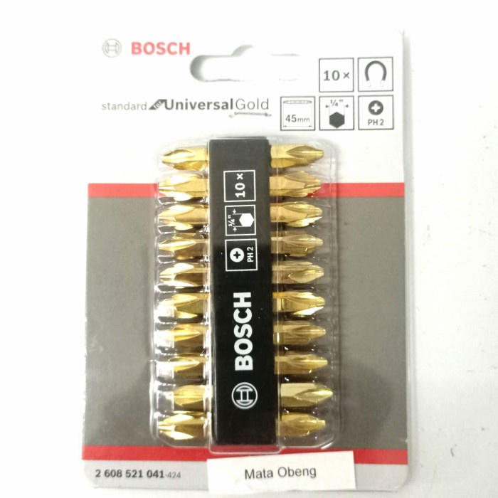 Mata Bor Obeng Magnet / Screw Driver Bosch Ph 2 Plus