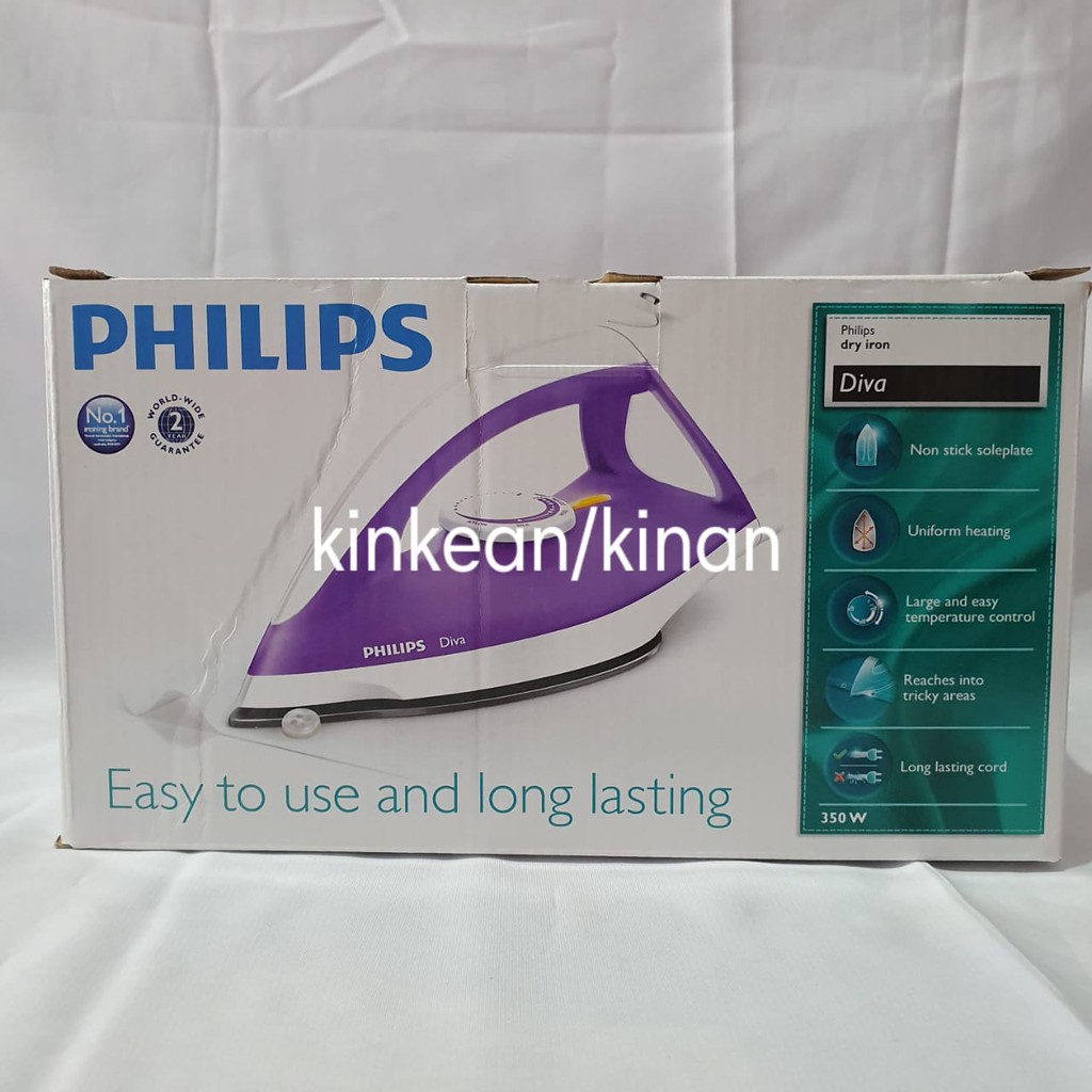 Setrika Philips Diva GC122