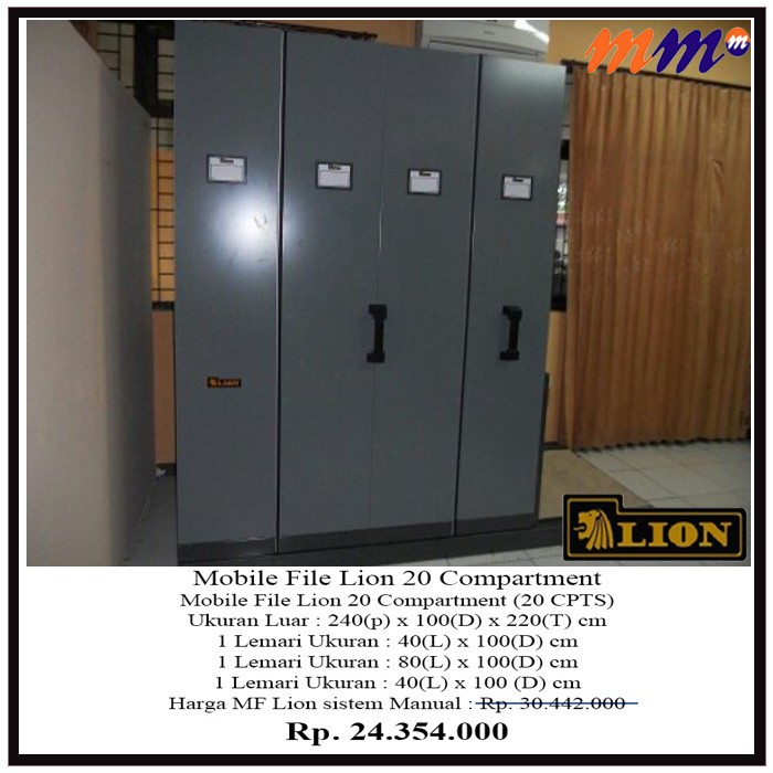 

Roll o Pack , Mobile File Lion