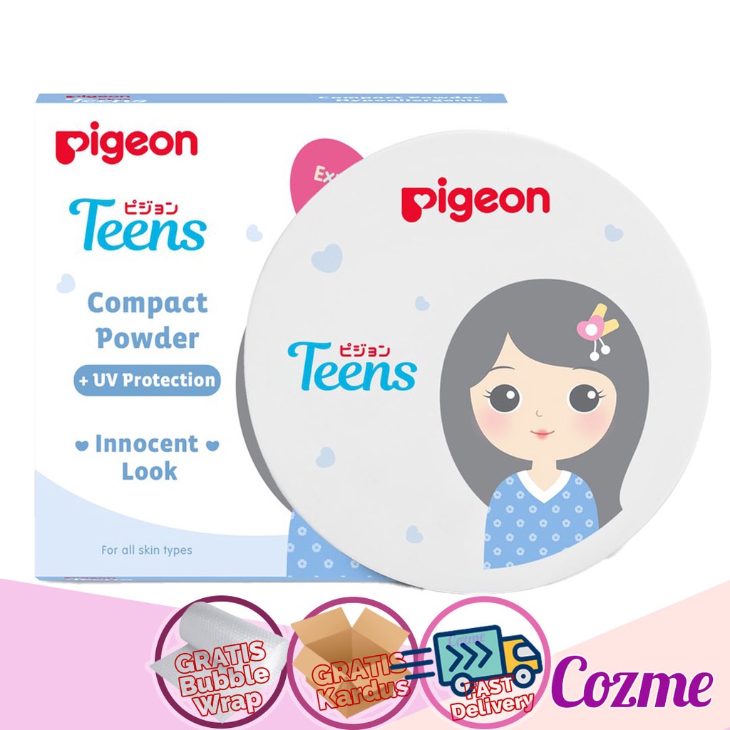 PIGEON TEENS Compact Powder + UV Protection 14Gr