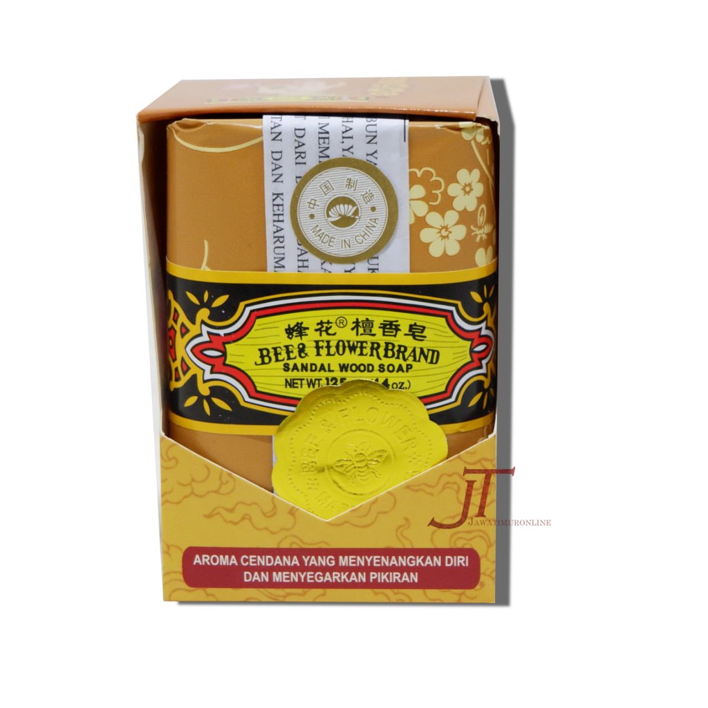 Sabun Tawon Aroma Cendana / Sabun Bee &amp; Flower ORIGINAL CHINA 125 gram