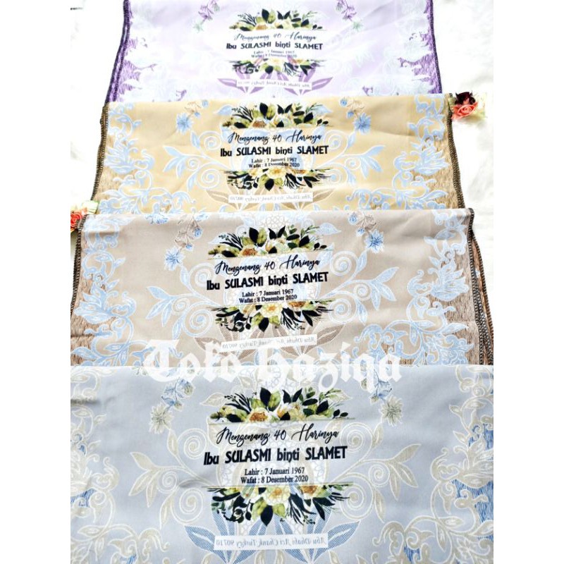 SABLON SAJADAH TRAVEL /SAJADAH TRAVEL SABLON /SABLON SAJADAH TRAVELING/SABLON TAHLILAN/SOUVENIR