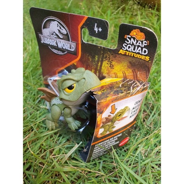 JURASSIC WORLD SNAP SQUAD WAVE 10 STEGOSAURUS